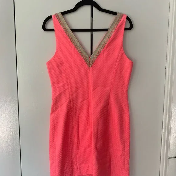 Lilly Pulitzer Pink Junie Shift Dress - Picture 3 of 6